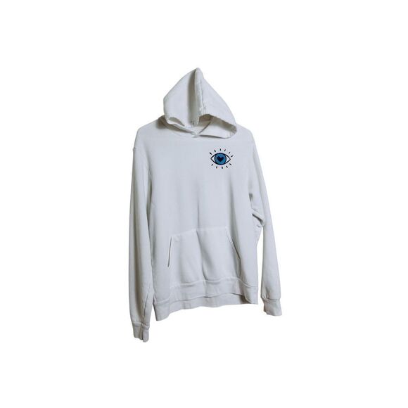 Bella+Canvas White Fleece Pullover - Picture 1 of 6
